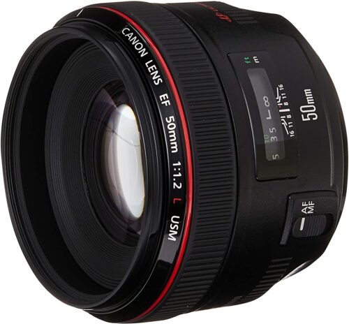 Canon EF 50mm f/1.2 L USM Lens for Canon Digital SLR Cameras - Fixed