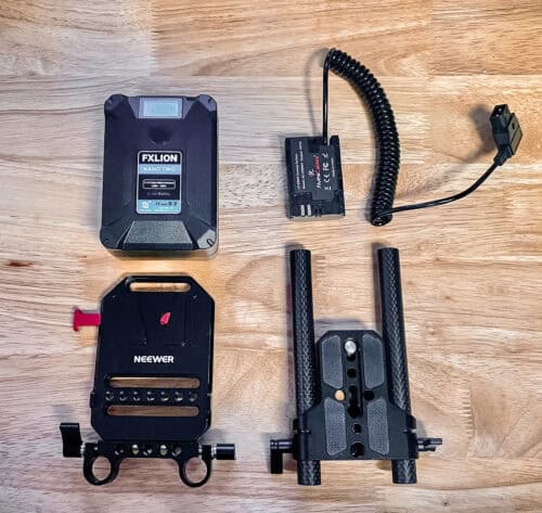 High-quality camera accessories for professional filming and videography.